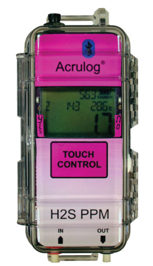 Acrulog H2S PPM Area Monitor